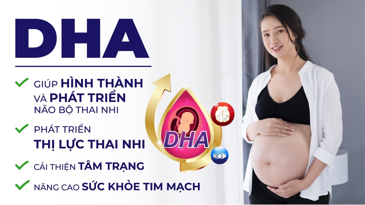 Bổ sung đầy đủ DHA sẽ giúp bé có một khởi đầu hoàn hảo, một tương lai sáng ngời