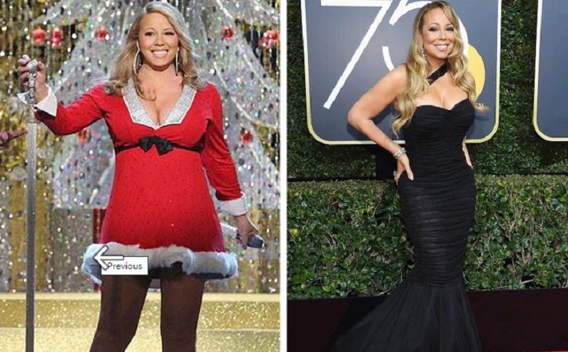 Mariah Carey đã giảm ít nhất 32kg sau khi sinh cặp song sinh, một con số đáng ngạc nhiên và có lẽ nhiều người tò mò về bí quyết lấy lại vóc dáng sau sinh của cô. 
