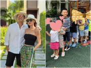 Làm mẹ - Con trai sinh ở Mỹ của Lương Thế Thành Thúy Diễm 5 tuổi đi mẫu giáo cao hơn bạn 1 cái đầu