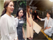 Giải trí - Bí mật bị giấu kín sau cảnh phim Thanh Sơn cầu hôn Khả Ngân, lộ nhan sắc "con gái" 13 tuổi của cặp đôi
