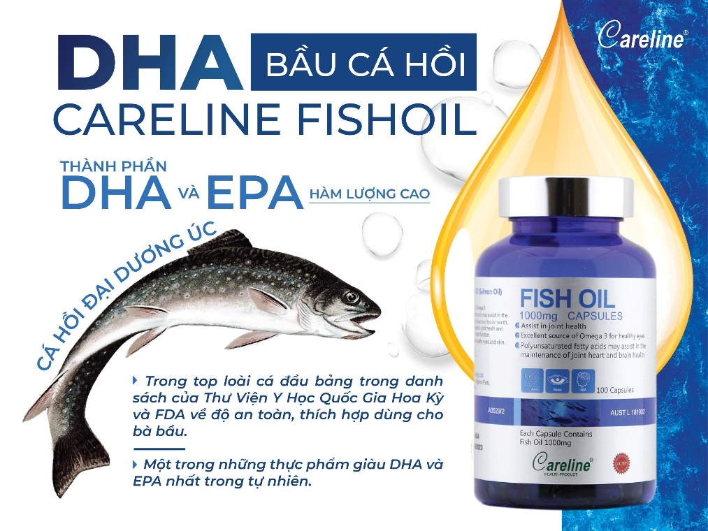 DHA bầu Careline – Lựa chọn tin cậy cho mẹ bầu