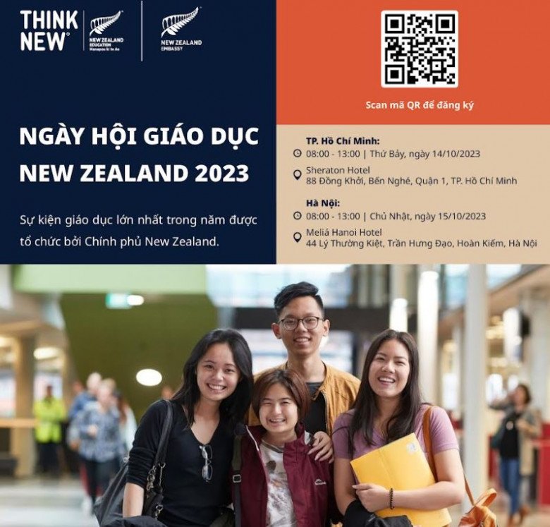 Ngày hội Giáo dục New Zealand 2023 hướng đến tạo điều kiện cho người học tự tin hoạch định lộ trình học tập