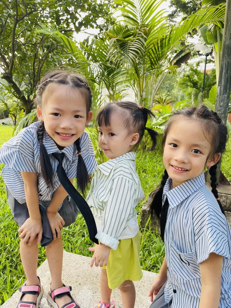 3 công chúa nhà chị Hiền. (Ảnh: NVCC)