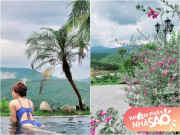 Nhà đẹp - Vợ Mạnh Trường khoe hoa cỏ ngập lối đi nơi biệt thự trên núi, có cây tên lạ "nghe như phim chưởng"