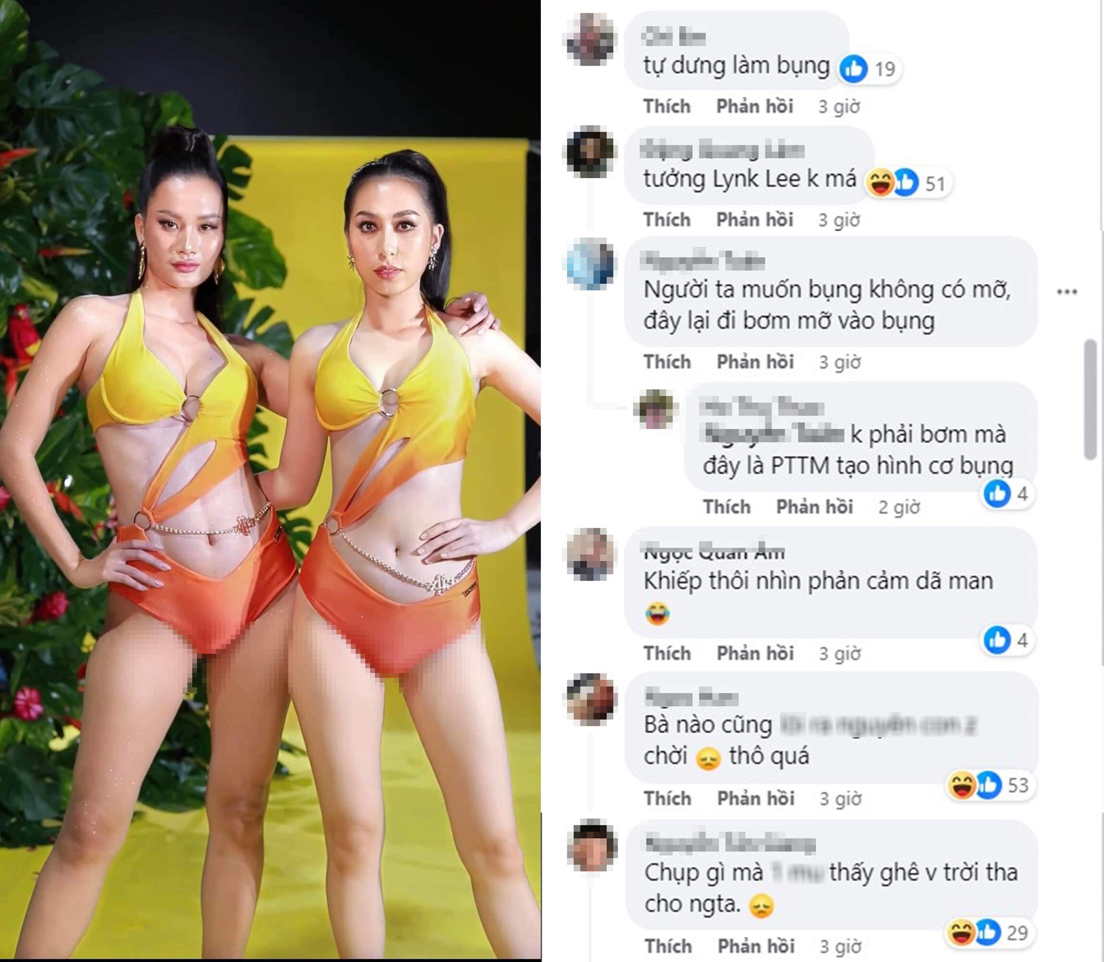 View - Ngượng chín mặt ảnh hậu trường bikini Top 18 Miss Universe Vietnam 2023: Múi bụng của Hương Ly thật hay giả?