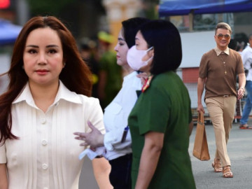 Có mặt tại phiên tòa xử bà Phương Hằng: Đàm Vĩnh Hưng cười tỏa nắng, Vy Oanh gây xôn xao với diện mạo khác lạ