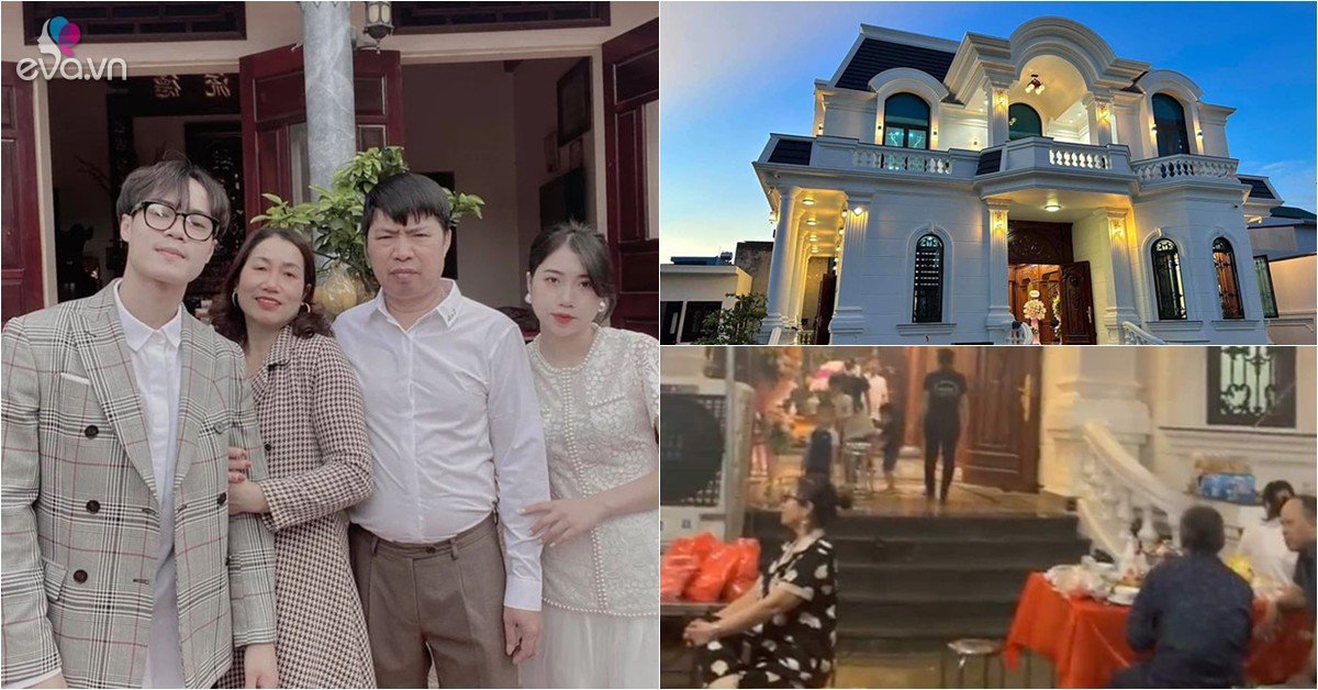 Gallery - Dựng rạp khánh thành biệt thự to đùng xây cho bố mẹ ở quê, Văn Toàn là đại gia đích thực ở tuổi 27