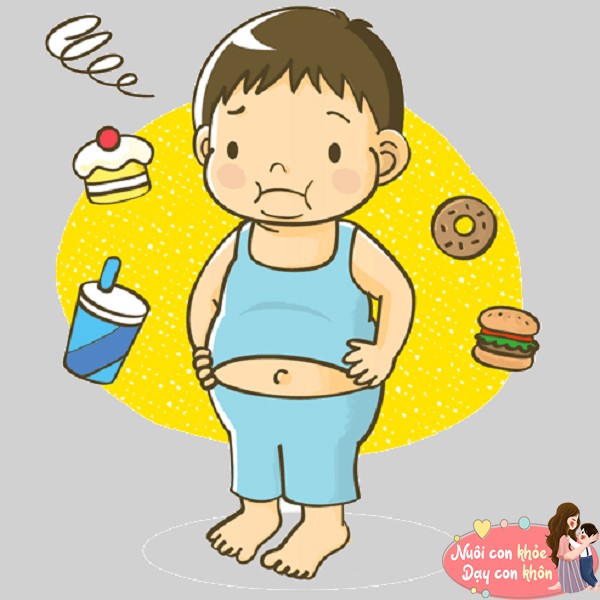 Béo phì ảnh hưởng đến sức khỏe toàn diện của trẻ, trong đó có chiều cao.