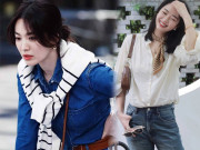 Thời trang - Thu đến đừng chỉ mặc sơ mi cộc, khoác thêm điểm nhấn trên vai này được khen xu hướng