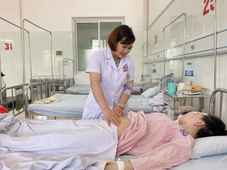 Sau ca phẫu thuật, sức khỏe sản phụ đã ổn định