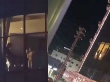 Ba người mây mưa ở cửa sổ khách sạn không thèm kéo rèm, người đi đường phẫn nộ khi chứng kiến toàn bộ
