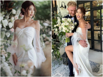 Đám cưới ác nữ của Chiếc Lá Cuốn Bay: Chú rể là CEO ngoại quốc, cô dâu sexy, quậy tưng bừng trong hôn lễ