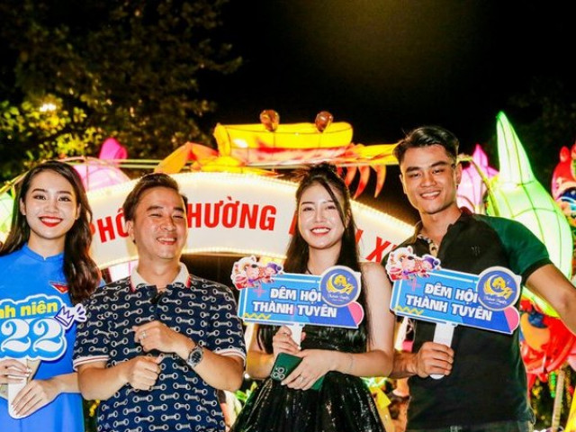 Ngắm đèn lồng Trung Thu khổng lồ tại lễ hội Thành Tuyên 2023