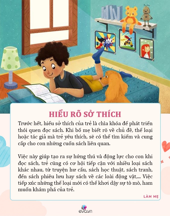 Gallery - 7 bước đơn giản để con say mê đọc sách từ nhỏ