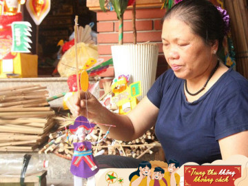 Nữ nghệ nhân làm đồ chơi trung thu truyền thống: Cả năm có một tháng kiếm ăn nhưng ý nghĩa phía sau mới quan trọng