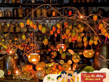 Các ý tưởng bày mâm cỗ Tết Trung thu cho bé đẹp lung linh, cách làm cực đơn giản