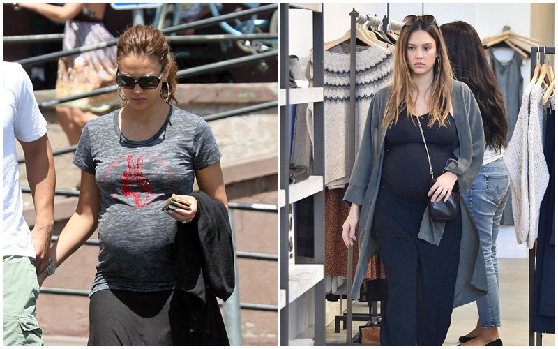 Chia sẻ trên truyền thông, Jessica Alba cho biết khi mang thai cô từng tăng đến 25kg, thân hình phát tướng và đi lại nặng nề hơn.
