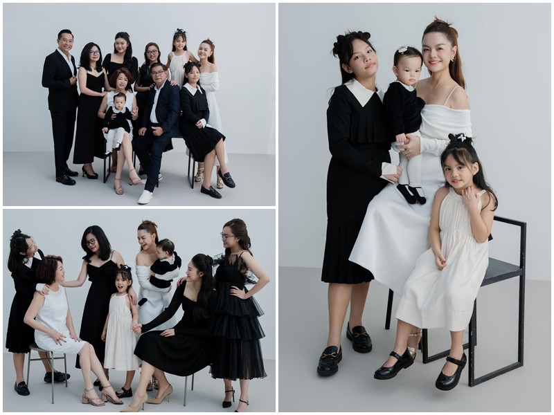 Vừa qua, Phạm Quỳnh Anh đã đăng tải loạt ảnh mới và thu hút đông đảo sự quan tâm từ khán giả. Có thể thấy, đại gia đình của nữ ca sĩ đã có những khoảnh khắc rất đầm ấm, hạnh phúc. 
