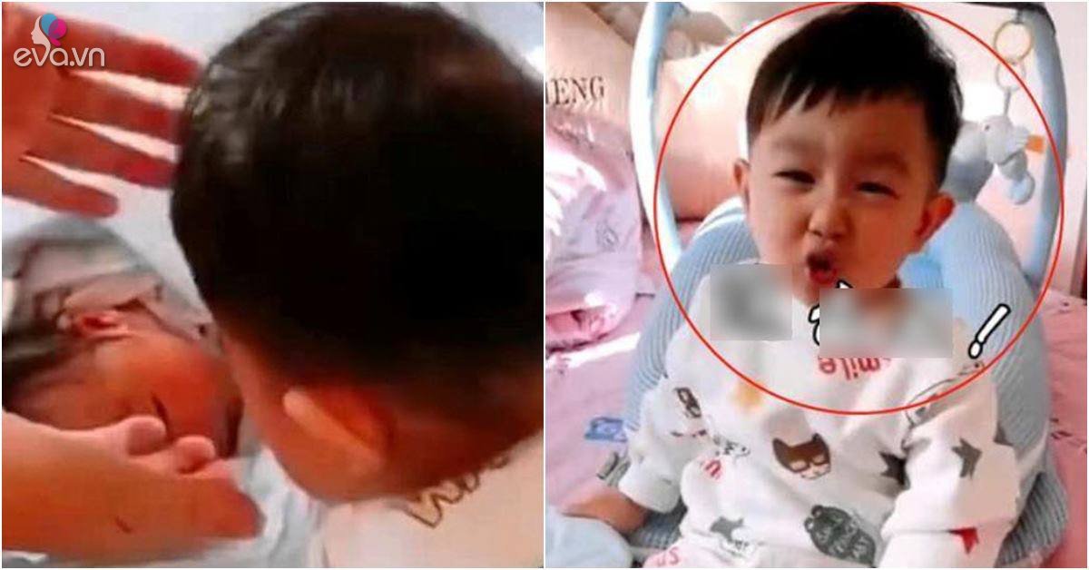 View - Lần đầu gặp em sơ sinh, cậu bé hỏi Sao em con xấu thế?, câu trả lời của người mẹ đáng để học hỏi