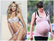 Bà bầu - Các mỹ nhân hàng đầu thế giới cũng tăng cân phi mã, "phát tướng" khi mang bầu