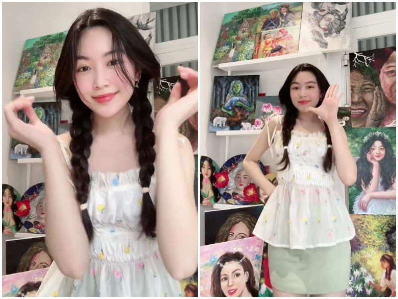Trên kênh Tiktok của mình, Lọ Lem - con gái đầu lòng của Quyền Linh đã đăng tải một đoạn clip mới và thu hút nhiều sự chú ý từ cộng đồng mạng. 
