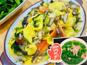 Bếp Eva - Hôm nay nấu gì: Cơm chiều 3 món quá hợp ngày mưa