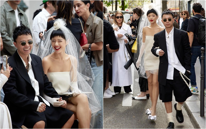 Cô Em Trendy (Nguyễn Đặng Khánh Linh) là một fashionista, người mẫu và là người có sức ảnh hưởng lớn với giới trẻ. Mới đây, cô nàng cùng chồng sắp cưới Vũ Minh Kông "gây sốt" khi chụp ảnh cưới ngay trong một show diễn thời trang ở Paris.
