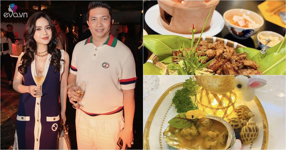 Gallery - Bữa ăn nhà giàu: Chồng nữ đại gia Quận 7 khoe bún chả thôi cũng đẹp mắt, sang xịn