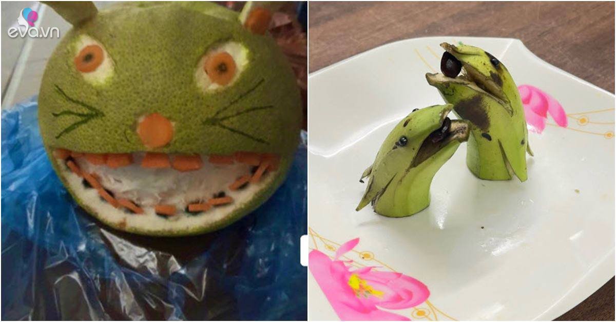 View - Cô giáo giao bài tập về nhà làm mâm cỗ Trung thu, loạt tác phẩm của học sinh và phụ huynh khiến dân tình cười bò