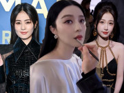 Làm đẹp - Vắng huyền thoại Phạm Băng Băng, hội Hoa đán Cbiz đi tuần lễ thời trang như "búp bê hư" vì tội phấn son lỗi