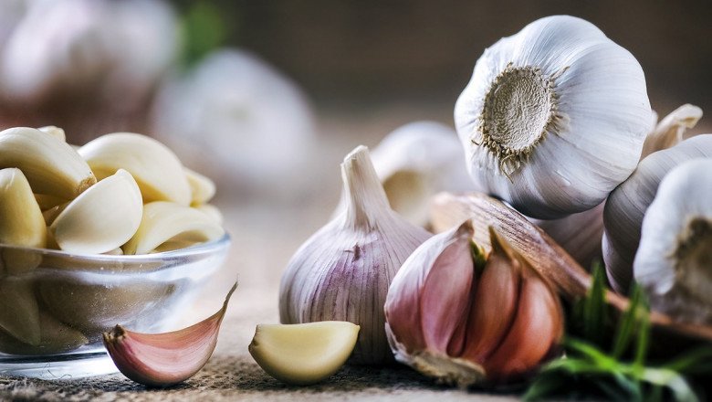 Tỏi là kháng sinh tự nhiên được khuyên nên sử dụng hàng ngày. Ảnh minh họa. 