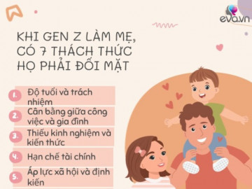 Những quan điểm nuôi dạy con của các bà mẹ Gen Z khác hẳn các thế hệ trước