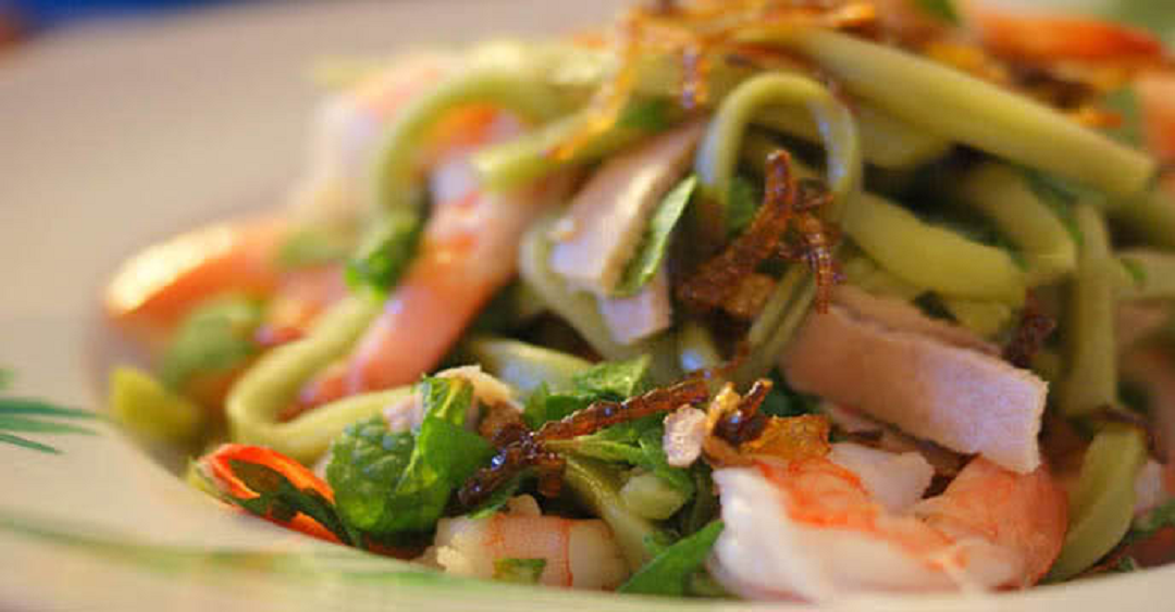 Món nộm rau tiến vua thơm ngon giàu chất dinh dưỡng.