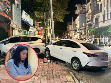 Tin tức 24h: 5 giây kinh hoàng trong vụ nữ tài xế say xỉn, không bằng lái tông tử vong 2 mẹ con