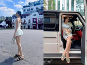 Thời trang - Lệ Quyên sắm dép lê hàng chục triệu đồng đi suốt mùa hè