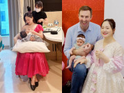 Giải trí - Lan Phương hút sữa trữ khắp 3 miền Bắc Trung Nam, vừa sinh con với chồng Tây được 3 tháng đã đi xa