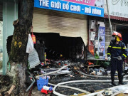 Tin tức - Cháy nhà ở kết hợp kinh doanh đồ chơi xe điện ở Hà Nội lúc rạng sáng