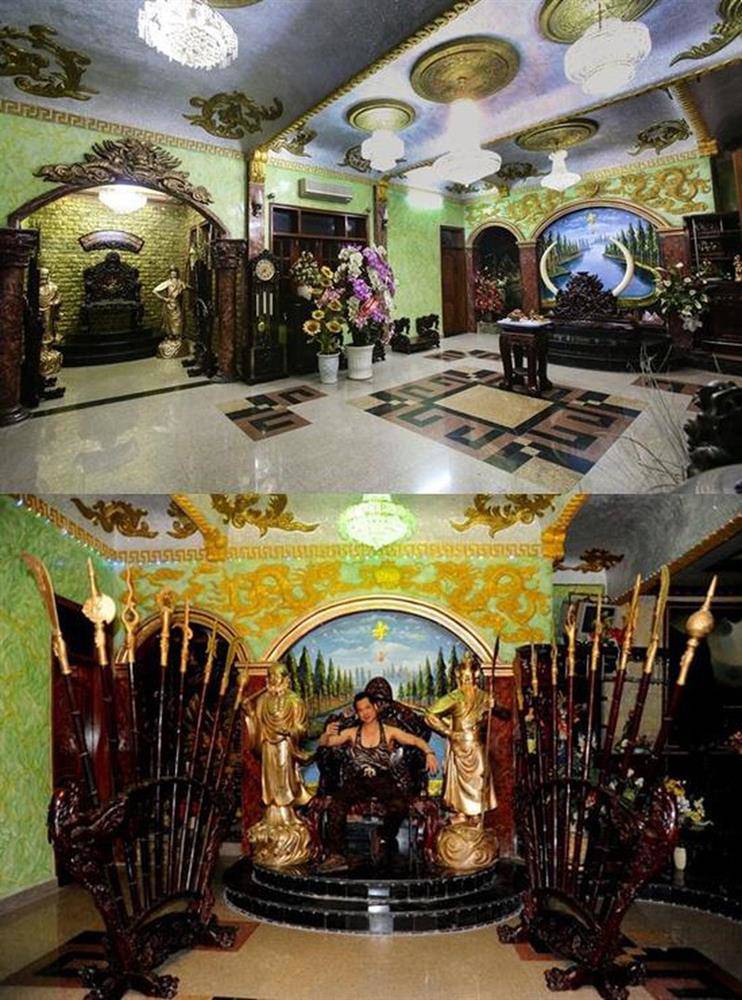 Nội thất sang trọng bên trong cơ ngơi “dát vàng” của nam danh ca.