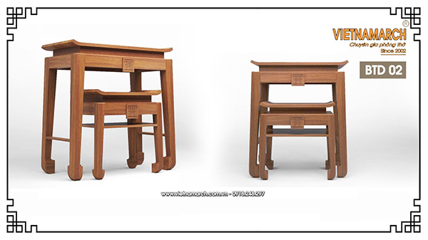 BST mẫu bàn thờ đẹp cho chung cư - Đón tài lộc năm mới - 3