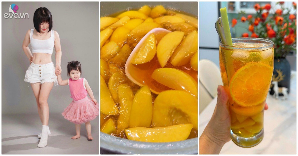 Cách làm đào ngâm giòn ngon, không bị màng hỏng, để pha trà mùa hè cực đã