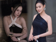 Thời trang - Phương Oanh hậu sinh đôi giảm 17kg, miệt mài diện đầm bó sát đường cong, "dát" đồ hiệu ra dáng vợ chủ tịch