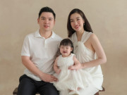 Giải trí - Đỗ Mỹ Linh chính thức công khai diện mạo cháu gái Bầu Hiển, khẳng định bé Tuệ An giống mẹ như đúc