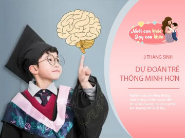 Trẻ sinh vào 3 tháng này có chỉ số IQ cao và có thể sống rất thọ