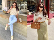Thời trang - Phụ nữ 25 - 45 tuổi cứ áp dụng 4 set đồ công sở của nữ blogger Hàn Quốc, đi làm đẹp miễn chê