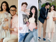 Bà bầu - Nhan sắc vợ bầu của các sao nam truyền hình: Bụng vượt mặt vẫn xinh, được chồng cưng chiều hết nấc