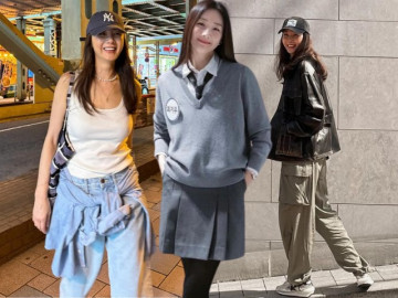 "Nữ hoàng nước mắt" Choi Ji Woo U50 mà ăn diện trẻ như gái teen, chỉ nhờ vài món đồ cơ bản