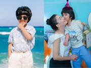 Giải trí - Quý tử lai nhà Nguyệt Ánh đón sinh nhật 6 tuổi với mẹ, đậm nét "trai Ấn" nhờ da ngăm, tóc dày