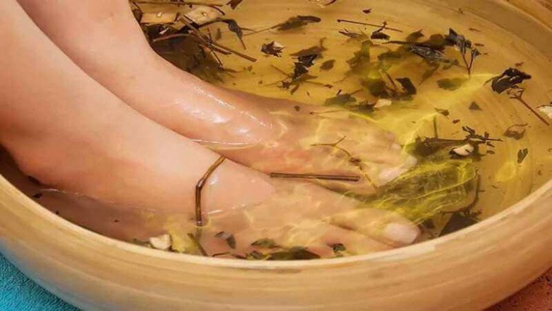 Lá lốt khô hoặc tươi là loại thảo dược cực tốt để ngâm chân, nhất là vào buổi tối. Ảnh minh họa. 