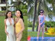 Giải trí - Con gái thứ 2 của Phượng Chanel theo bước chị khoe hình thể nóng bỏng ở tuổi 17, con út giống hệt Quách Ngọc Ngoan