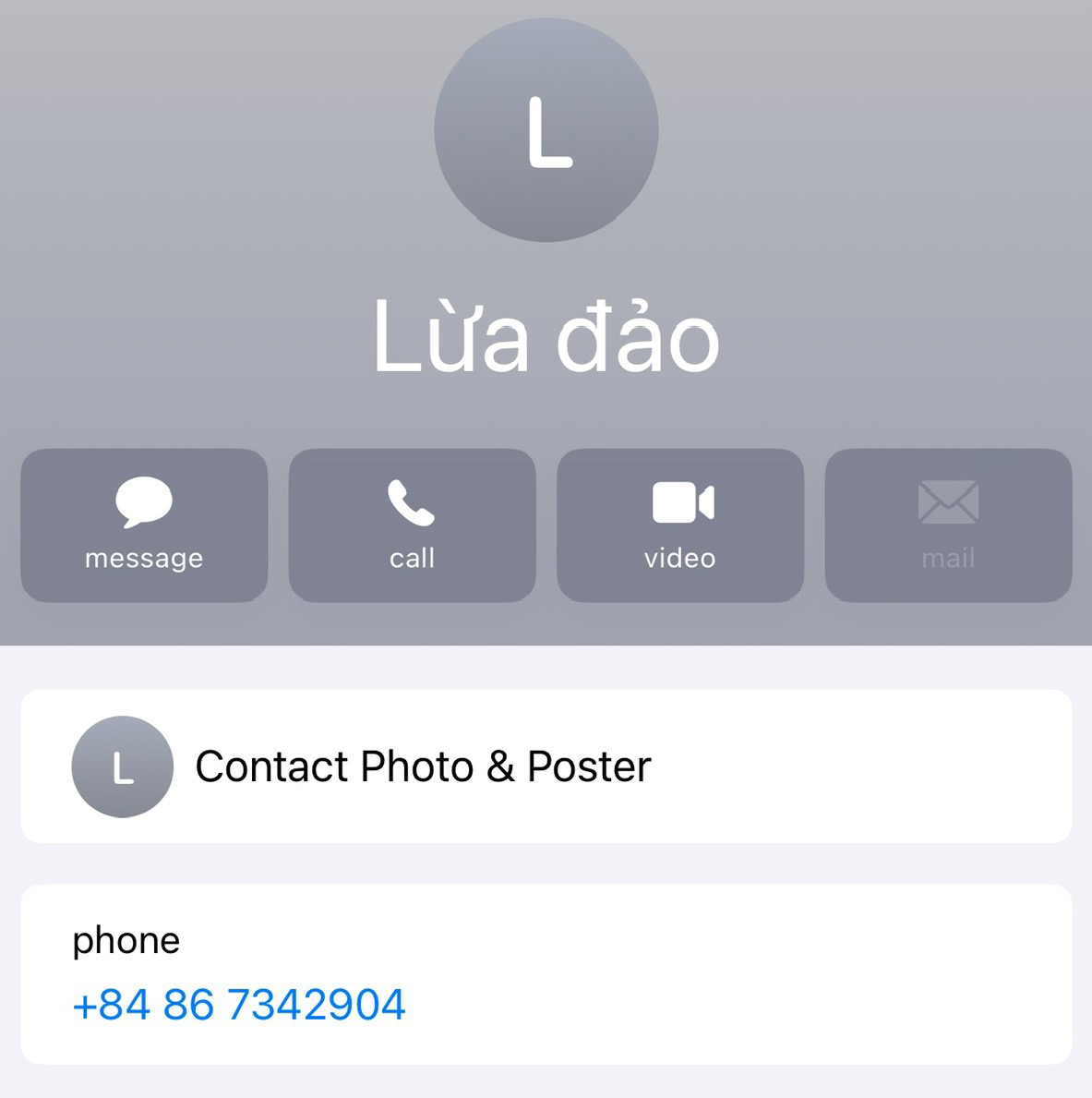 Đầu số là đối tượng lừa đảo giao hàng